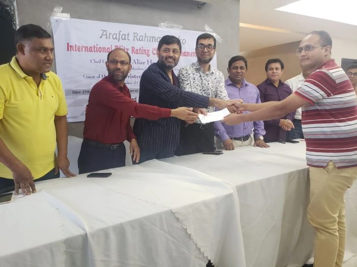 কোকো আন্তর্জাতিক দাবায় মিনহাজ চ্যাম্পিয়ন